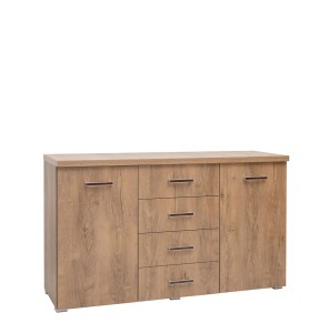 Komoda 2 drzwi - 4 szuflady Malaga