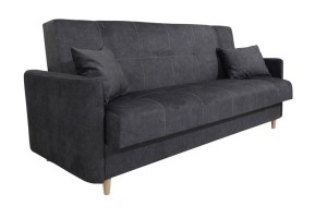 Wersalka Tapicerowana Czarna USZAK