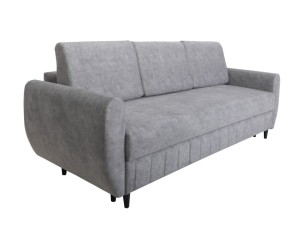 Kanapa Tapicerowana Jasnoszara Jadzia