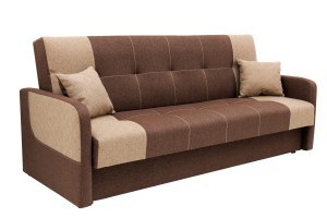 Wersalka Tapicerowana Brązowa AGA